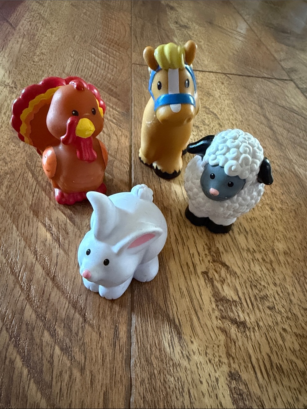 Little People Fisher Price Animals Bunny Sheep Rooster